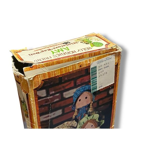 Vintage 1974 Holly Hobbies Amy Knickerbocker Miniature Rag Doll #6250 Original - Picture 4 of 6